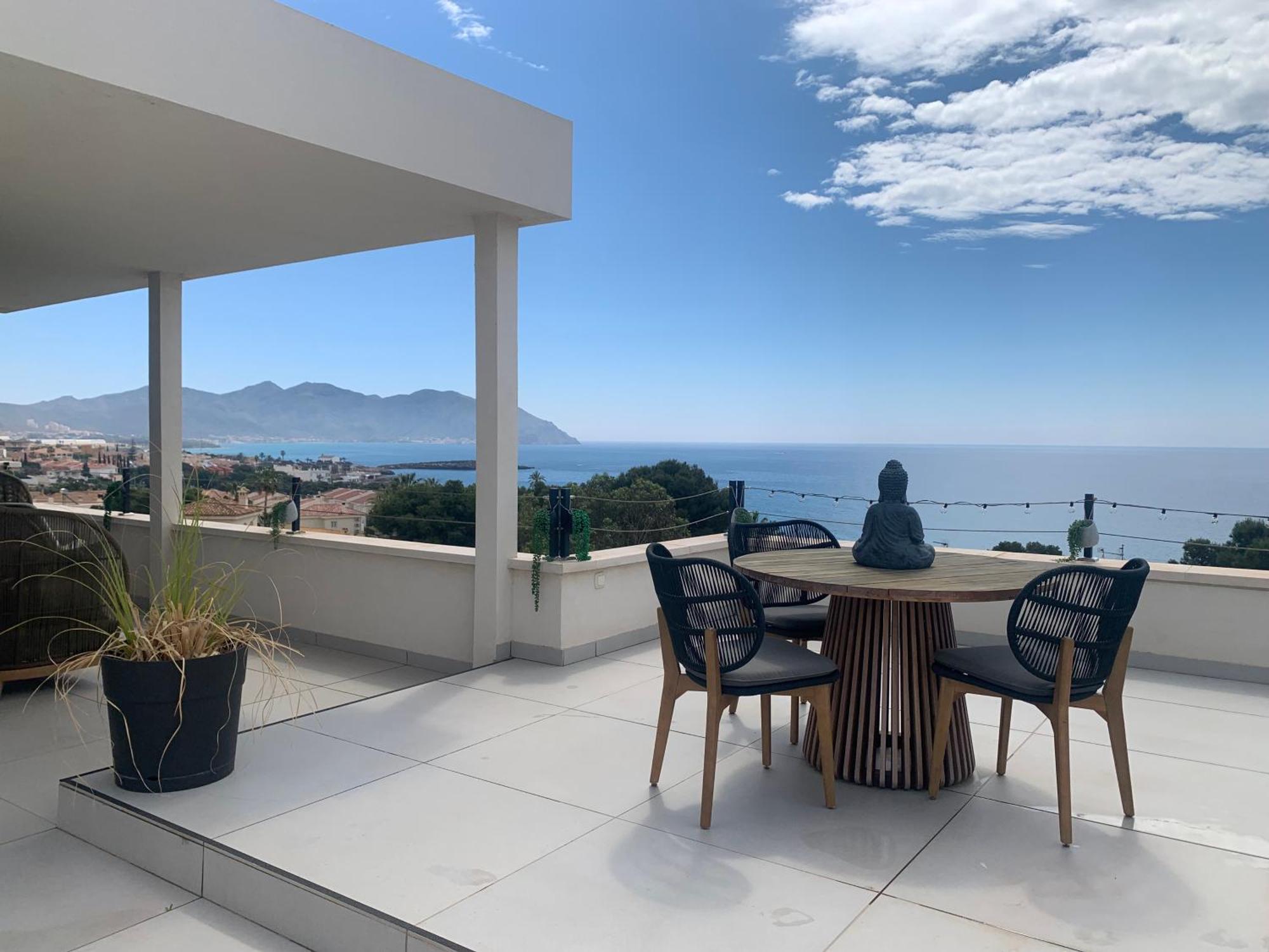Rooftop With Beautiful Sea View Isla Plana Extérieur photo