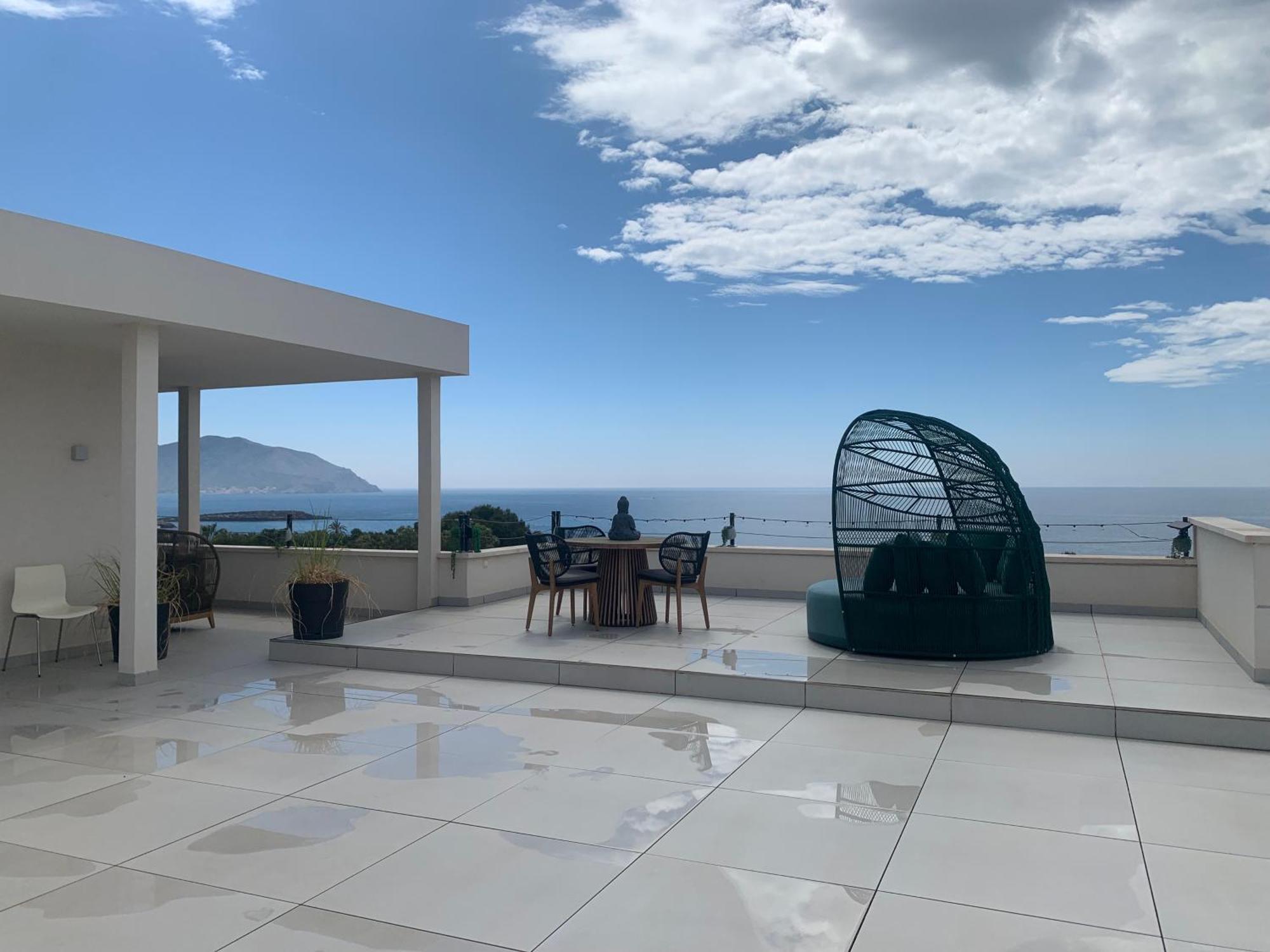 Rooftop With Beautiful Sea View Isla Plana Extérieur photo